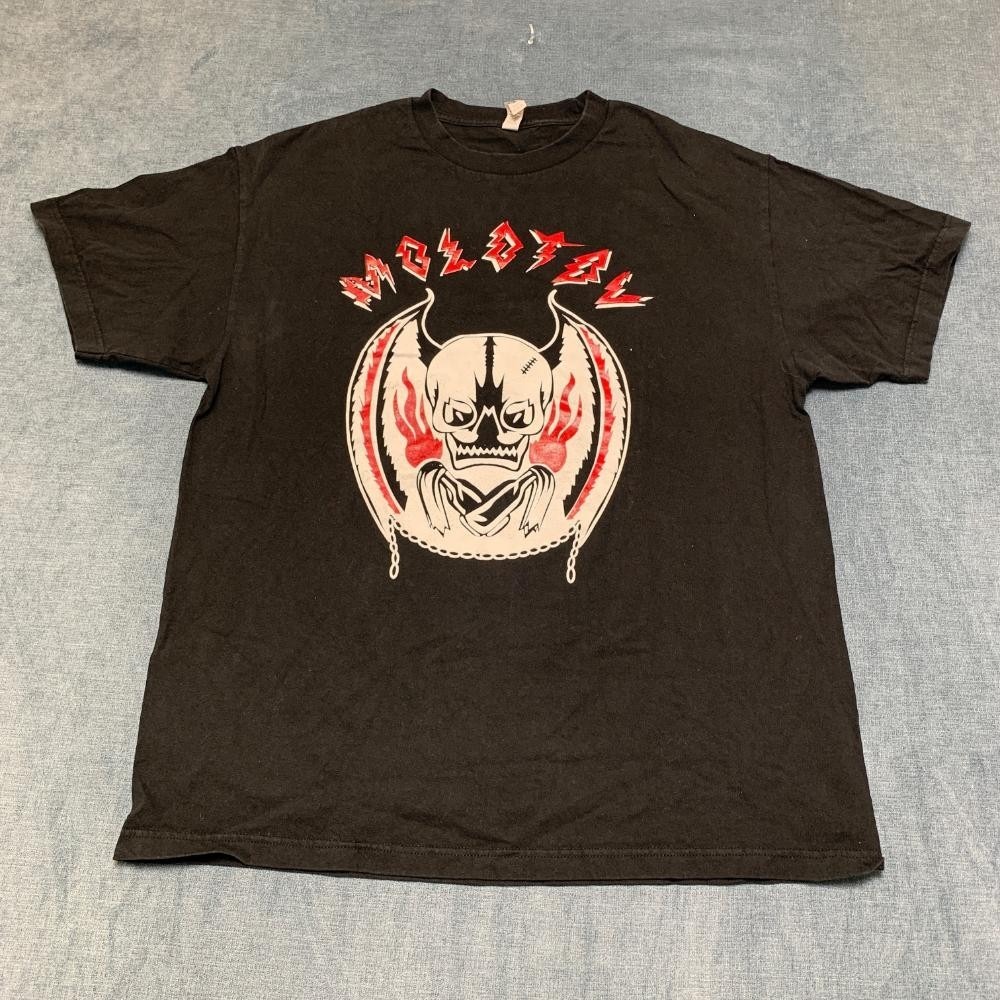 Alstyle Apparel & Activewear T-Shirt Mens XL Black Skull Demon Classic Cotton